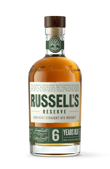 Russell's Reserve Straight Rye 6 year 750ml